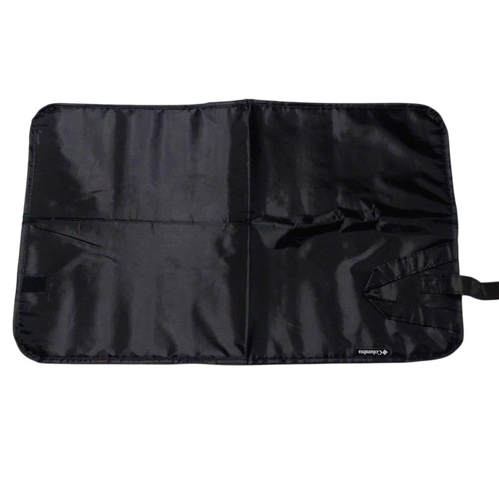Columbia Diaper Bag Backpack Black Turquoise Unisex Baby Travel Changing Pad - Picture 9 of 9
